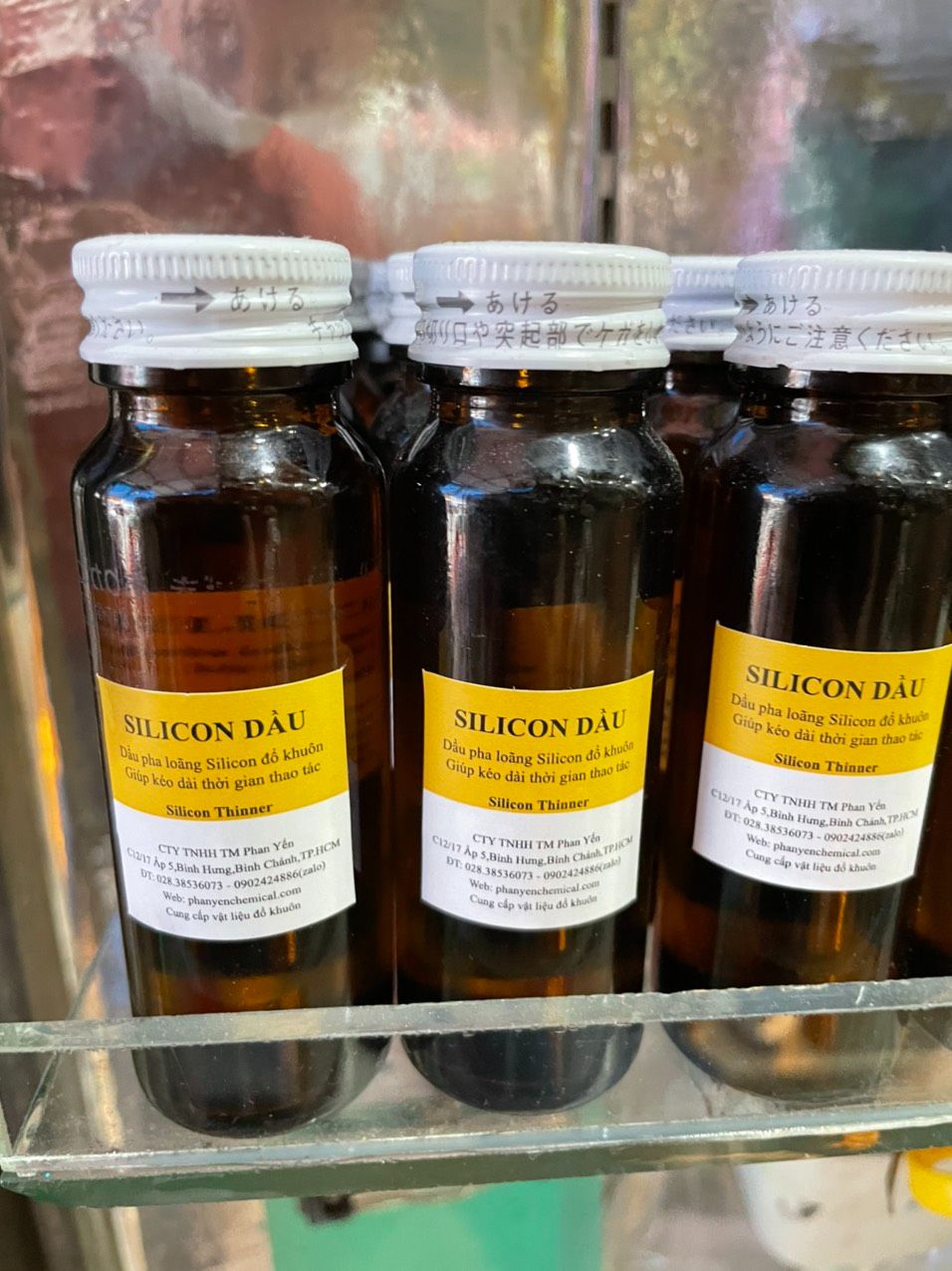 Dầu Silicon,dầu pha loãng Silicon đổ khuôn.Silicon thinner