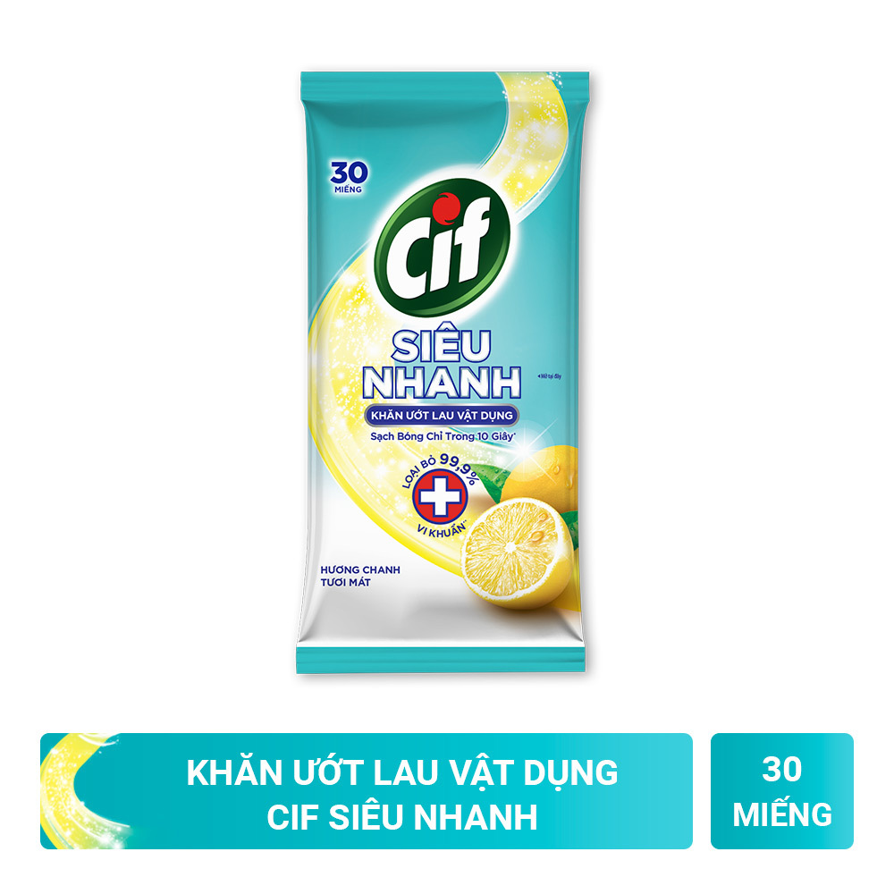 Combo 2 Khăn giấy ướt Cif