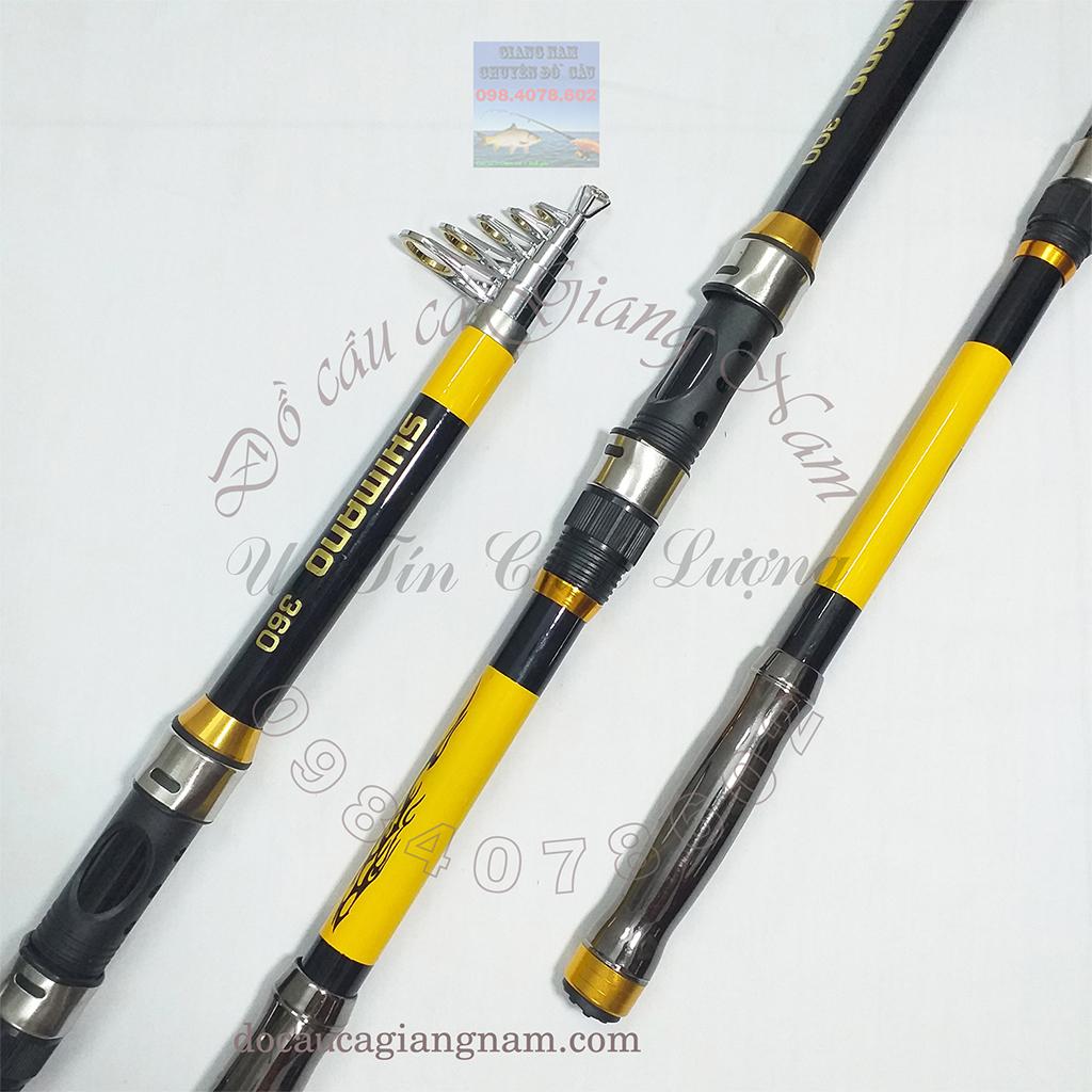 Cần câu rút shimano câu lục hoặc lăng xê loại tốt - Loại:   3m6 - Thanh lý hàng tồn - đại hạ giá big sale cực hot