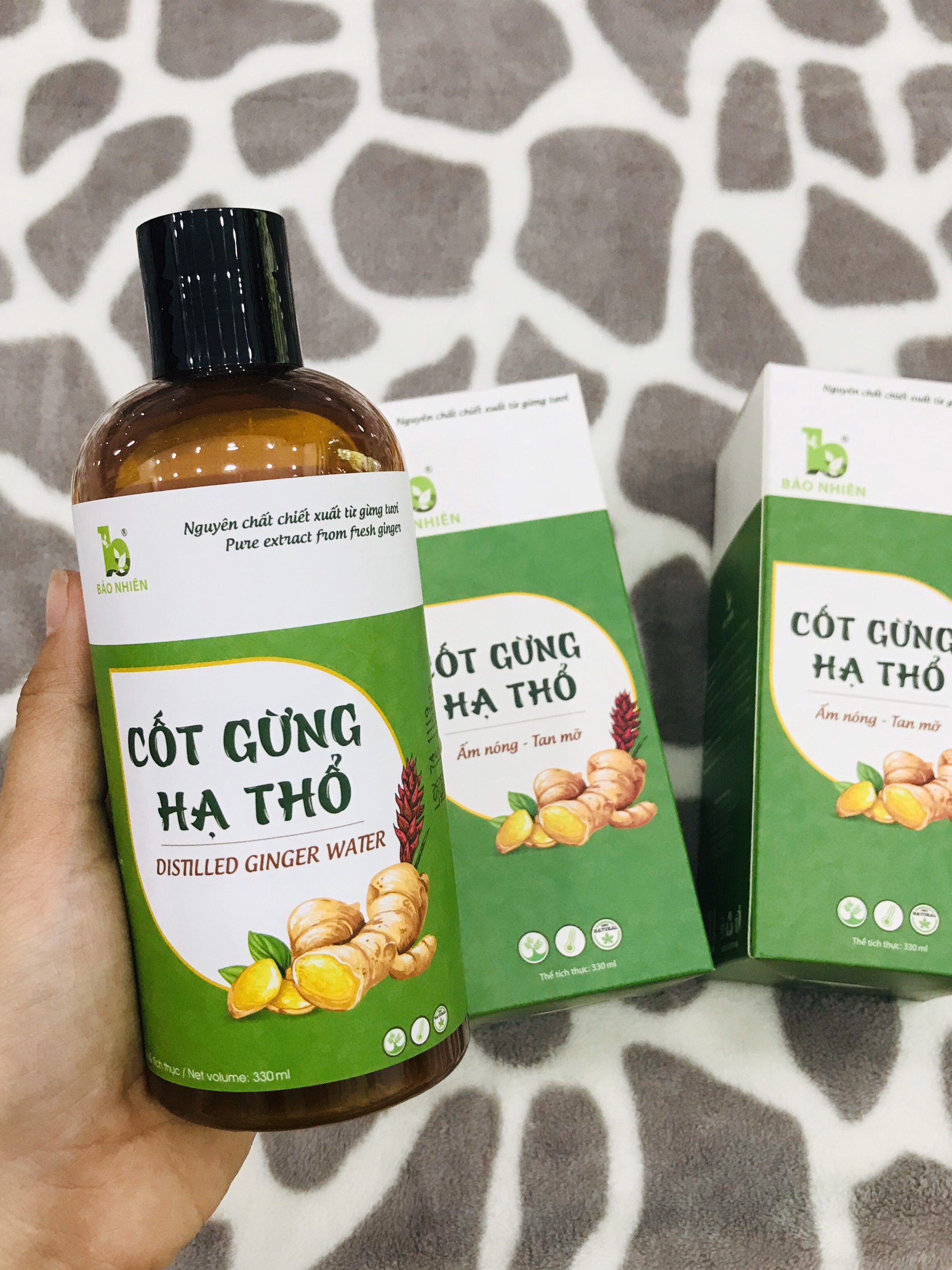 Cốt gừng hạ thổ Bảo Nhiên