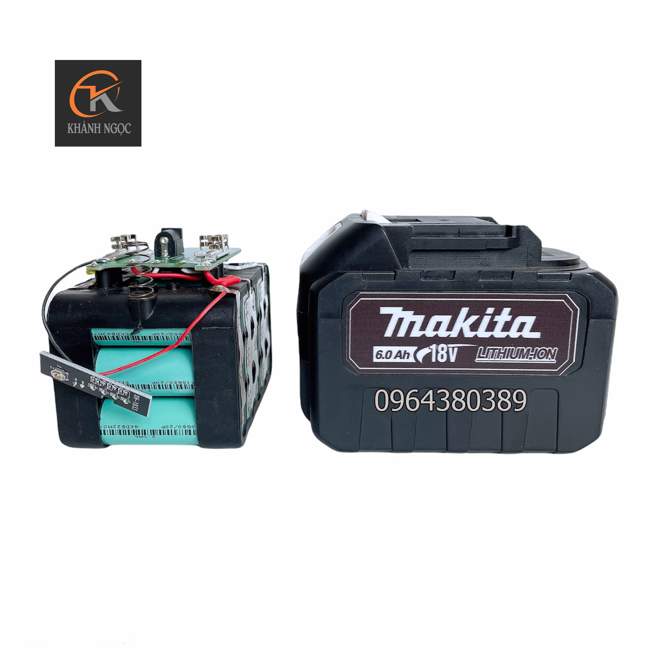 Pin đóng maktia 18v - 15 cell dòng xả 20a