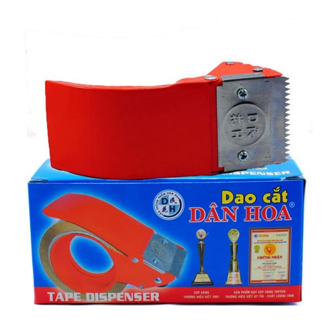 Cắt băng keo sắt dân hoa bản 5cm và 6cm 100yard