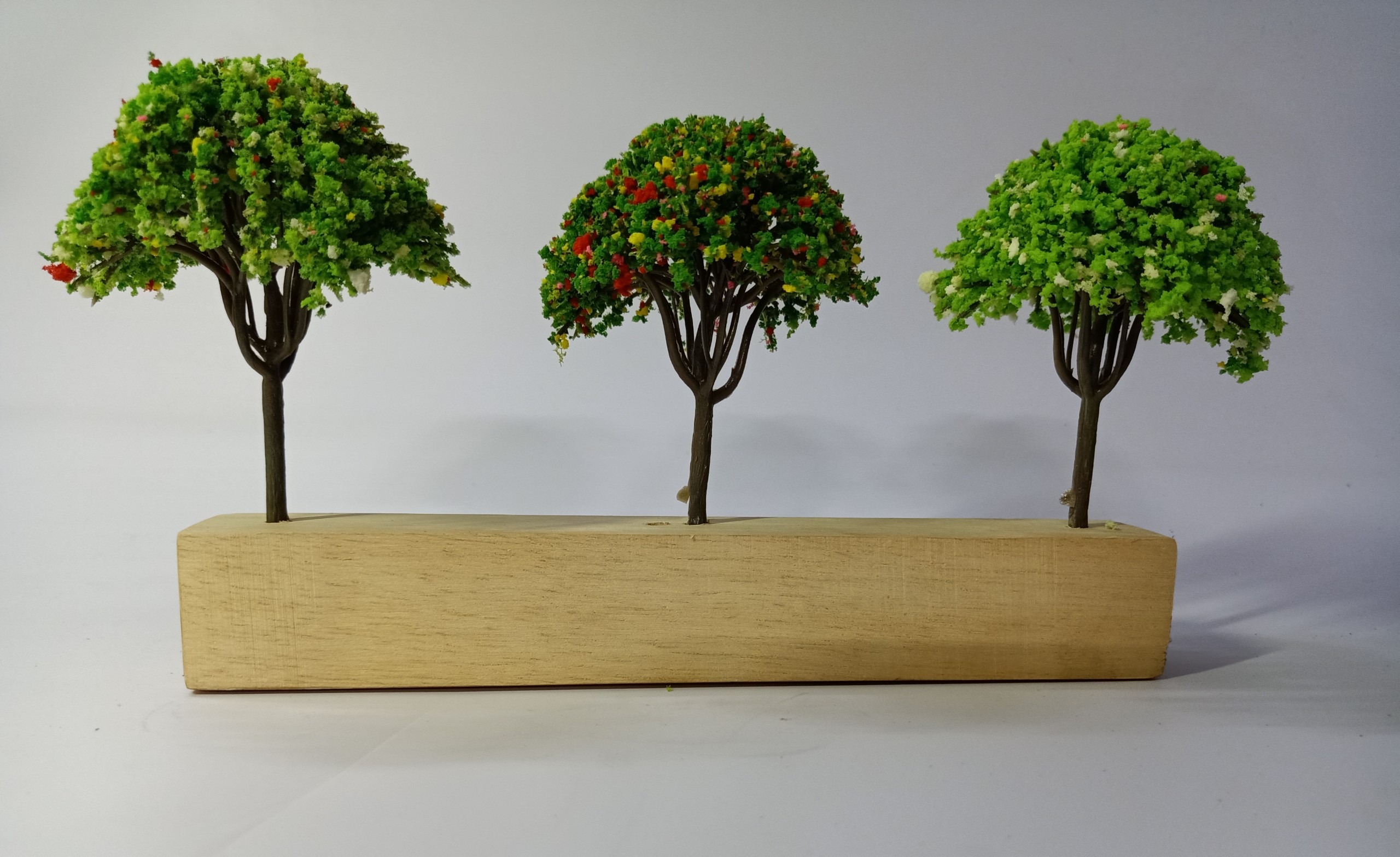 [HCM]5 cây mô hình tán xòe 11cm (Màu ngẫu nhiên)