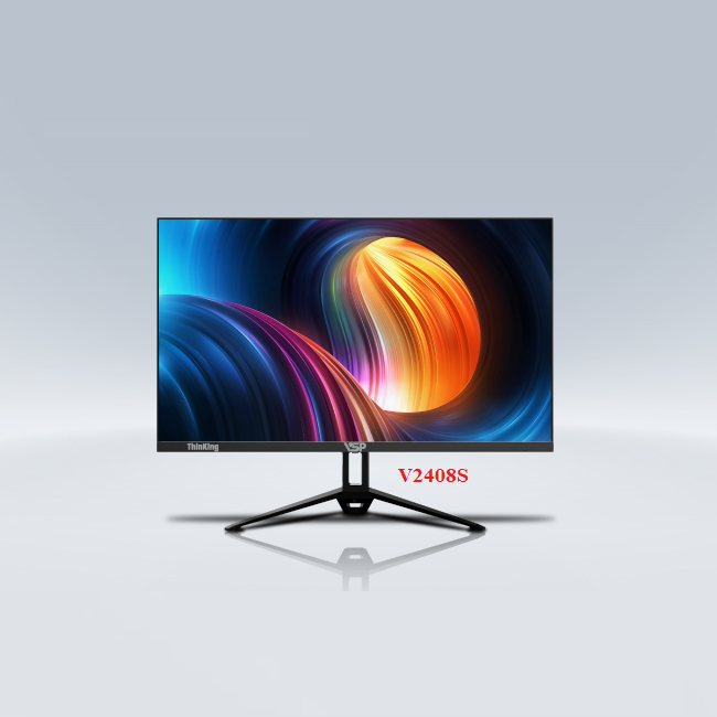 Màn hình phẳng led tràn viền slim bezel vsp v2408s - black