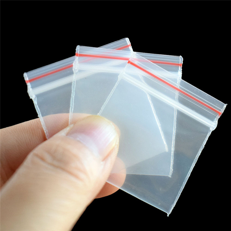 Gói 100 cái túi zíp mini 3x3.5 cm dầy đẹp