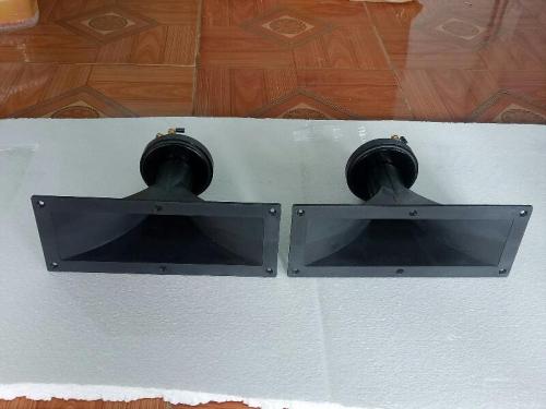 (2 cái) Cặp Họng Kèn thùng loa sân khấu 28x 11cm
