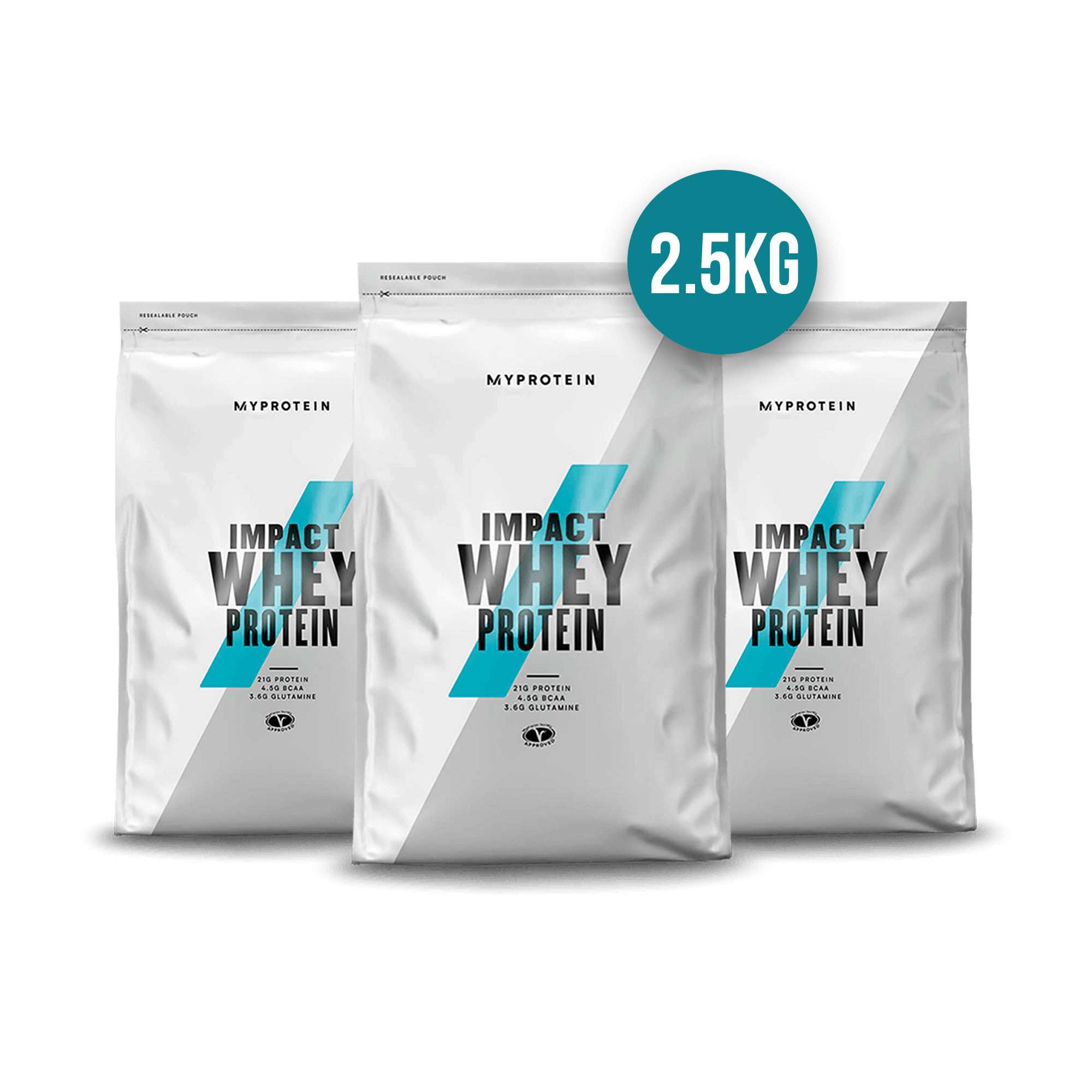 Whey protein - myprotein - impact whey protein - 5.5lbs - bổ sung protein tăng cơ giảm mỡ - từ châu âu