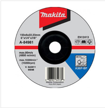 1 x đá mài 150x6x22,2mm makita a-84981