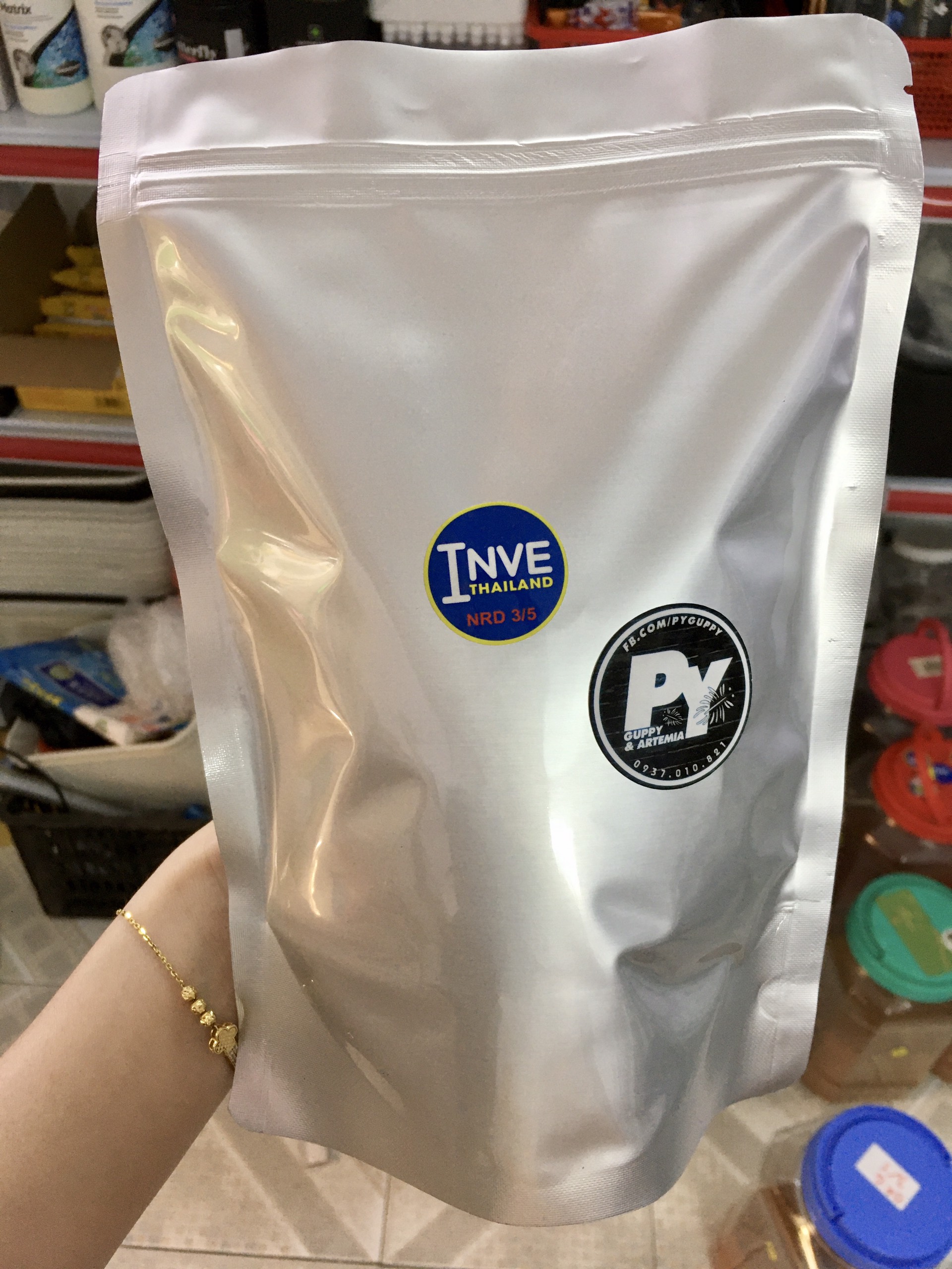 [FreeShip] [Chính hãng] 🐳🐠🐳1000GR - 1KG - 1 KÝ Thức ăn cho cá cảnh - Cám Thái INVE ORG 5/8