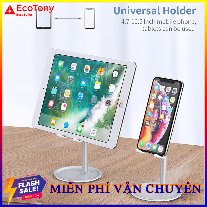 Giá Đỡ Điện Thoại Giá Đỡ Máy Tính Bảng Eco Tony Giá Đỡ Điện Thoại Cho iPhone iPad Samsung Khung Đỡ Máy Tính Bảng Để Bàn Điện Thoại Di Động
