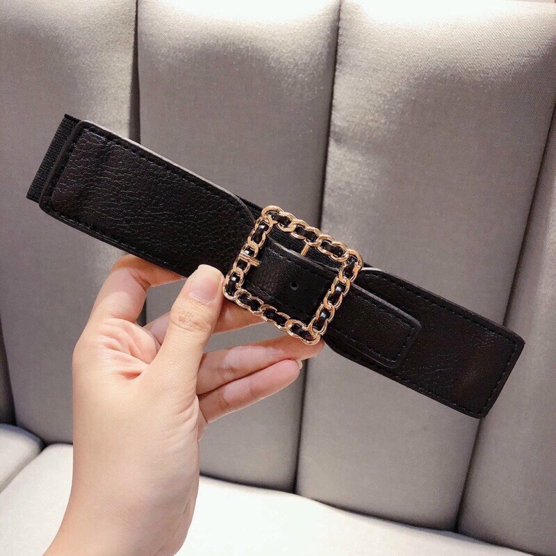 Đai váy hình vuông nhỏ bản 4cm sang chảnh