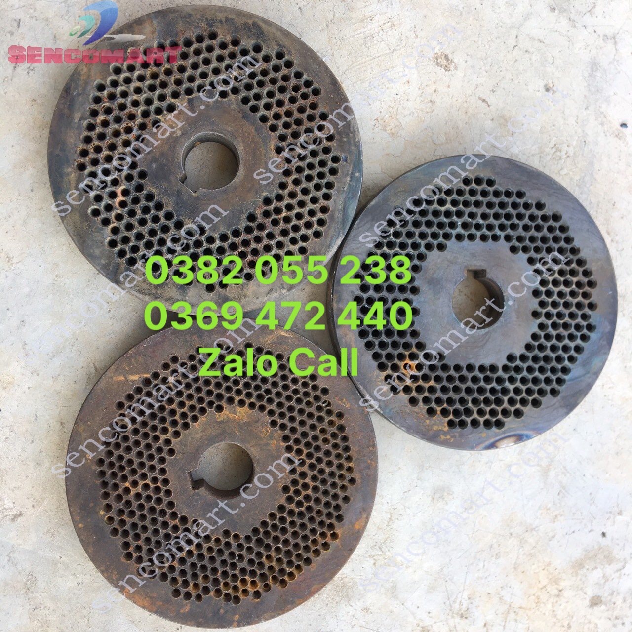 Vĩ ép, sàng ép cám viên S150 làm từ thép nhập khẩu