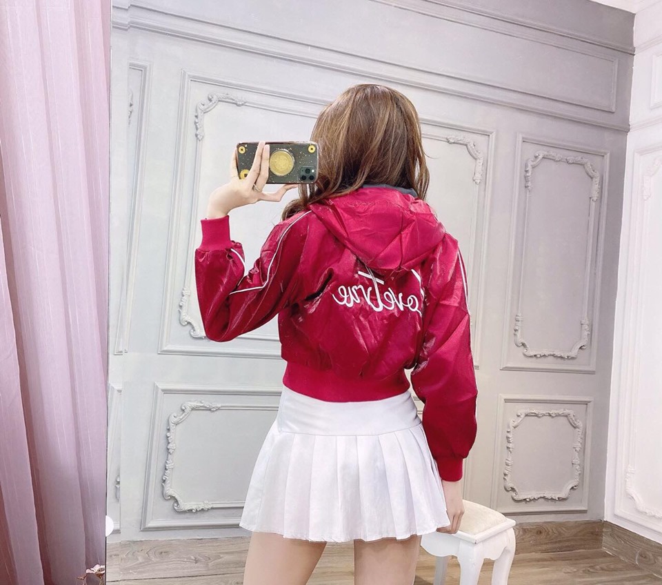 Áo Khoác Nữ Lửng Croptop Phi Sang Chảnh áo khoác croptop cao cấp