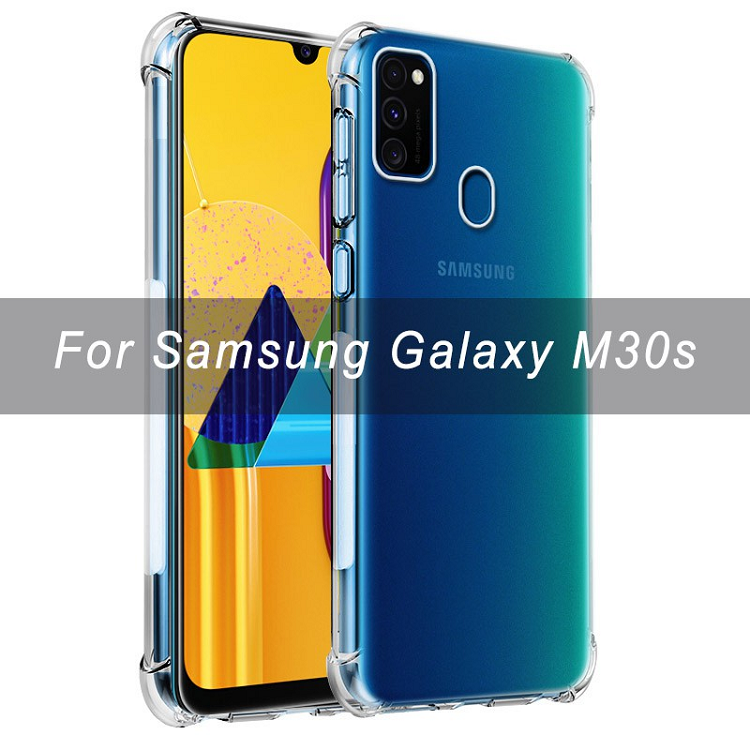 SAMSUNG M30s / M21 ỐP DẺO TRONG TPU CHỐNG SỐC 4 GÓC CẠNH
