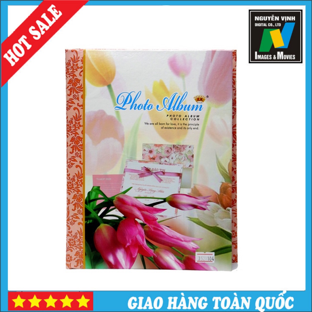 Album Cài Ảnh Cỡ 10x15 cm Nơi Lưu Giữ Kỷ Niệm Theo Năm Tháng