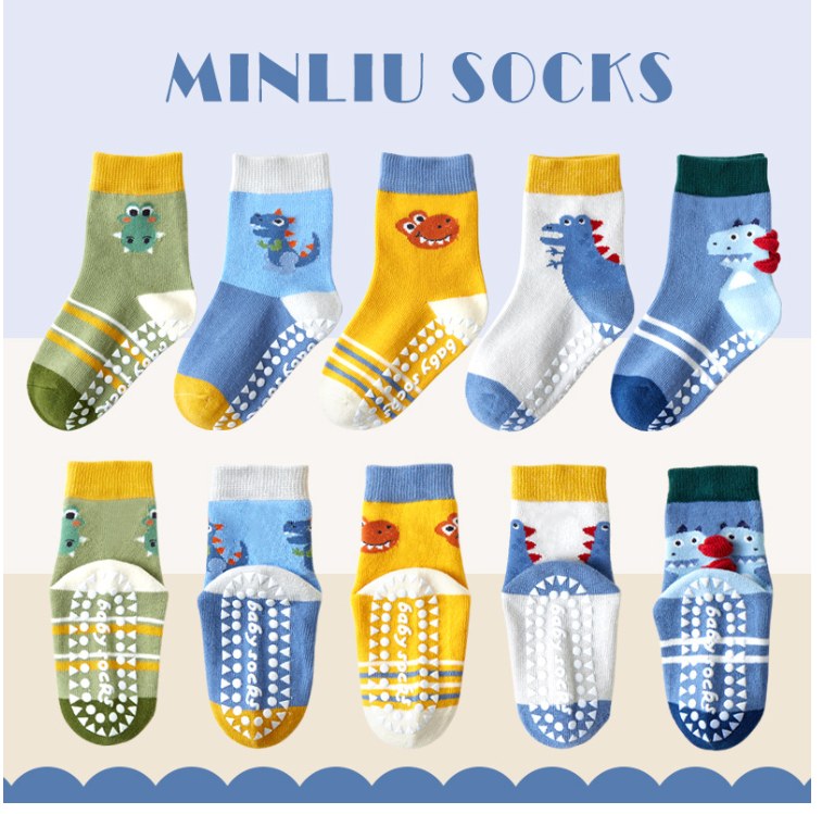 Combo 10 sét tất ngẫu nhiên cho bé từ 1-12 tuổi