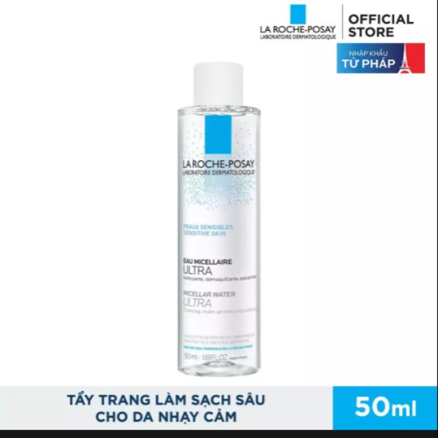 Nước tẩy trang La Roche Posay 50ml đảm bảo cung cấp các sản phẩm đang được săn đón trên thị trường hiện nay