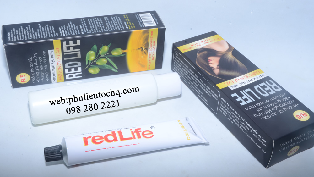 Thuốc nhuộm tóc phủ bạc RedLife
