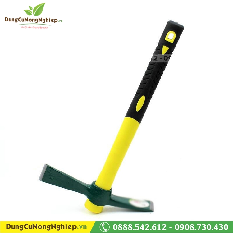 Cuốc chim cán vàng đen chống trượt