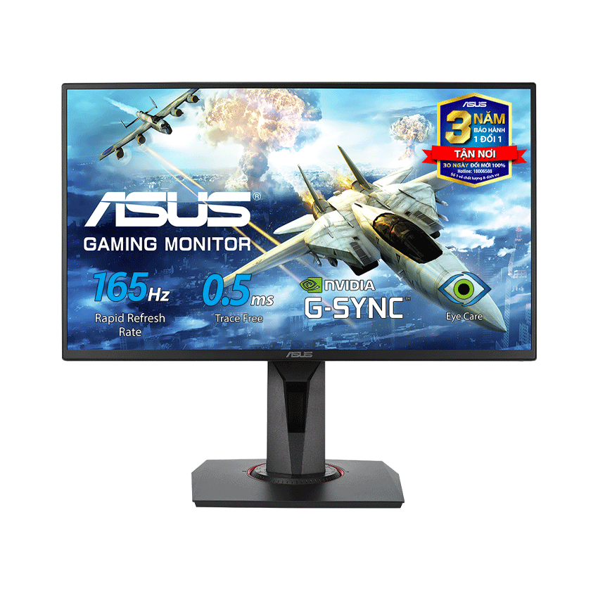 Monitor asus 25" vg258qr full hd g-sync 165 hz