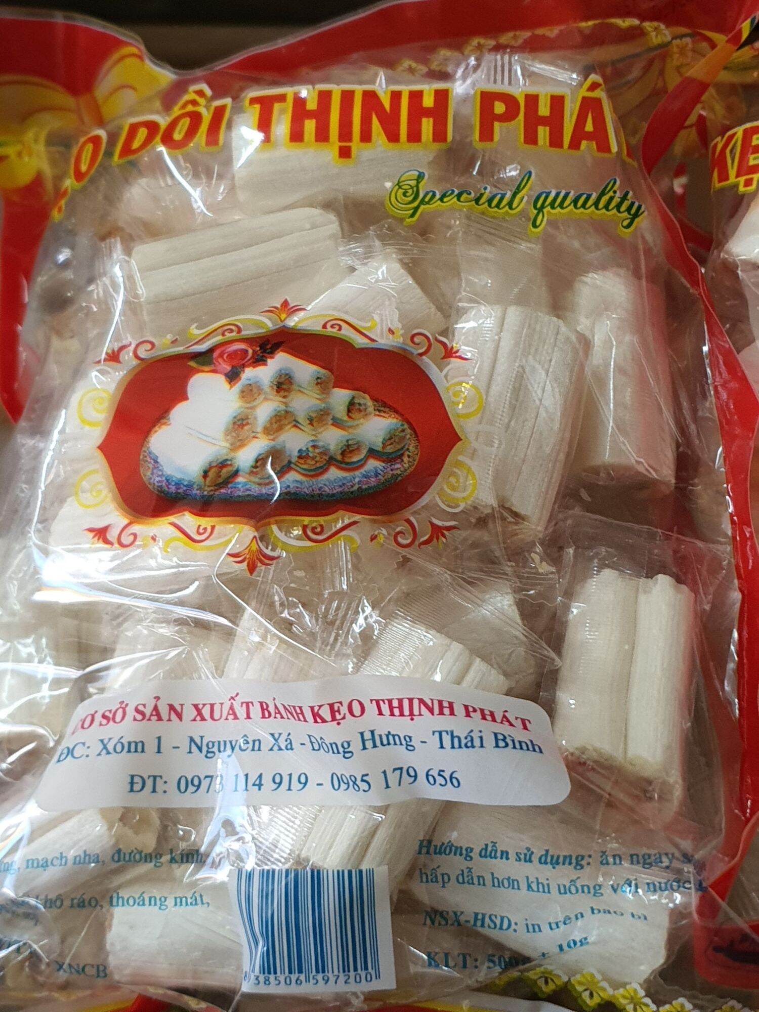 kẹo dồi hay còn gọi là kẹo kéo-THỊNH PHÁT LOẠI NGON 500G