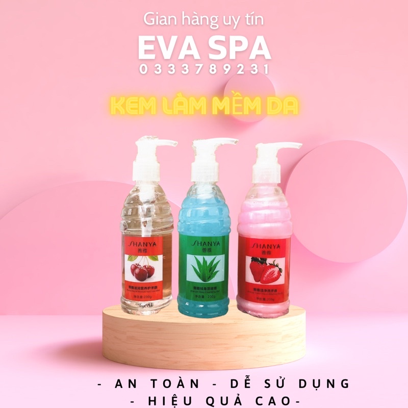 Kem làm mềm da - hỗ trợ làm móng nail, chà gót chân