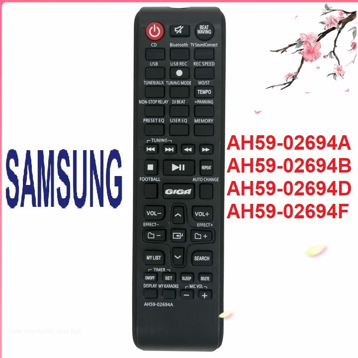 Remote soundbar samsung ah59-02694a - remote điều khiển loa thanh samsung ah59-02694a