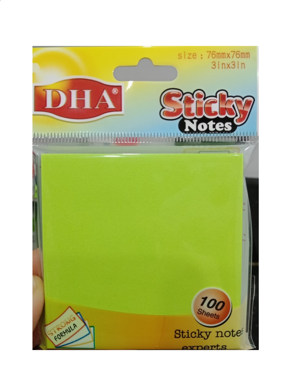 Giấy note dạ quang dh-9703 size 3*3