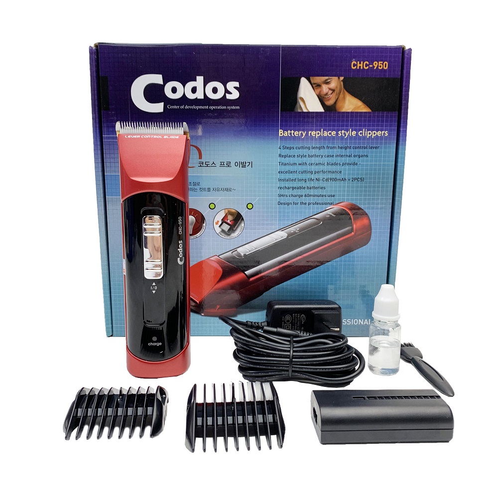 Tông đơ Codos CHC-950 - Tông đơ cắt tóc chất lượng giá tốt