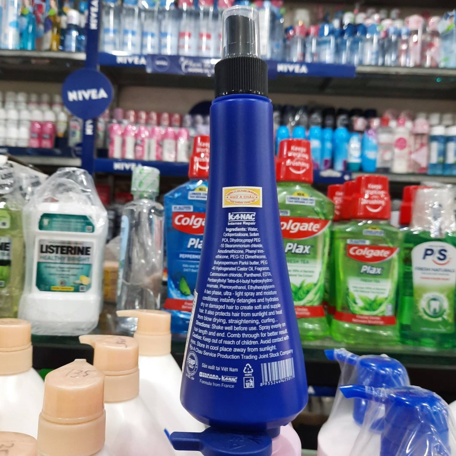 Xịt dưỡng tóc Kanac Intense Repair 250ml cao cấp