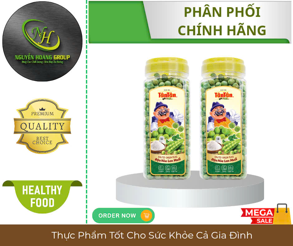 COMBO 2 HỦ - Đậu Hòa Lan MUỐI Tân Tân Hủ 190g