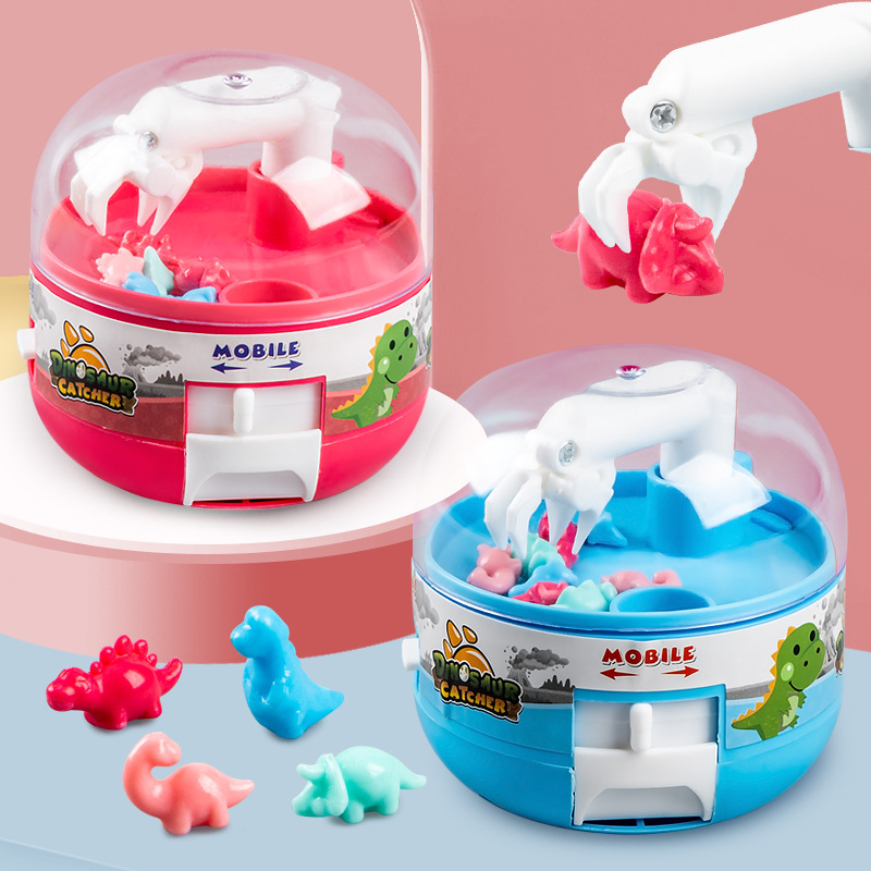 Đồ chơi máy gắp trứng khủng long mini dành cho trẻ em