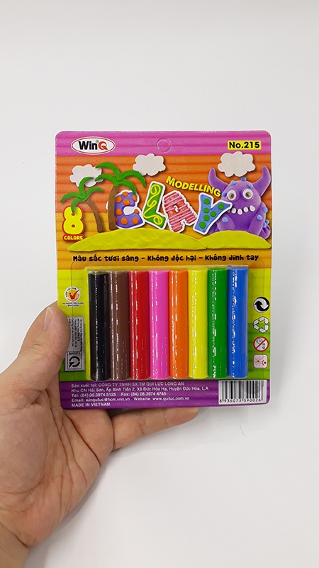 Sáp nặn thủ công 8 màu winq no.215