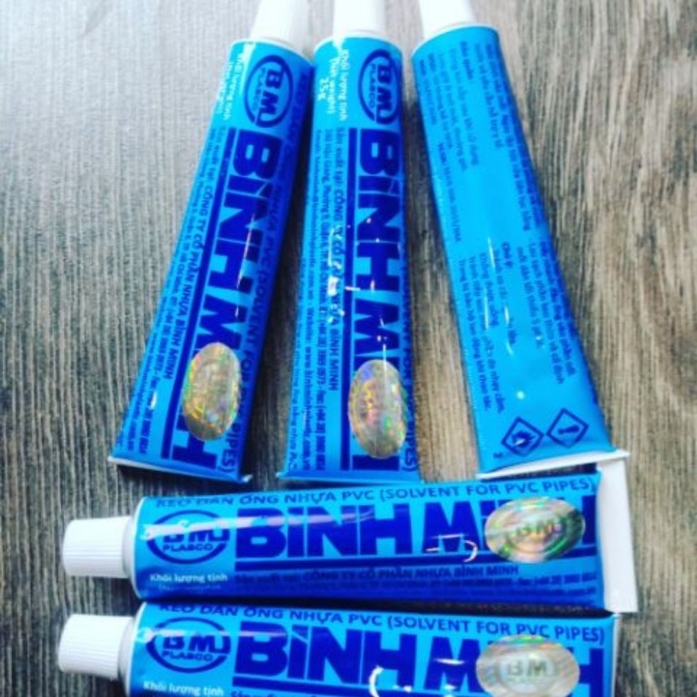 [HCM]Keo dán nhựa Bình Minh 50g