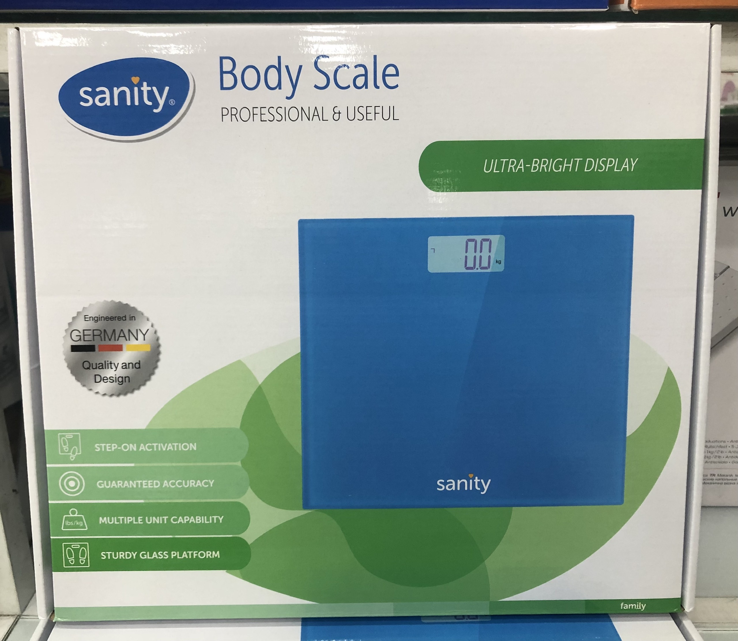 Cân sức khỏe điện tử Sanity S6400