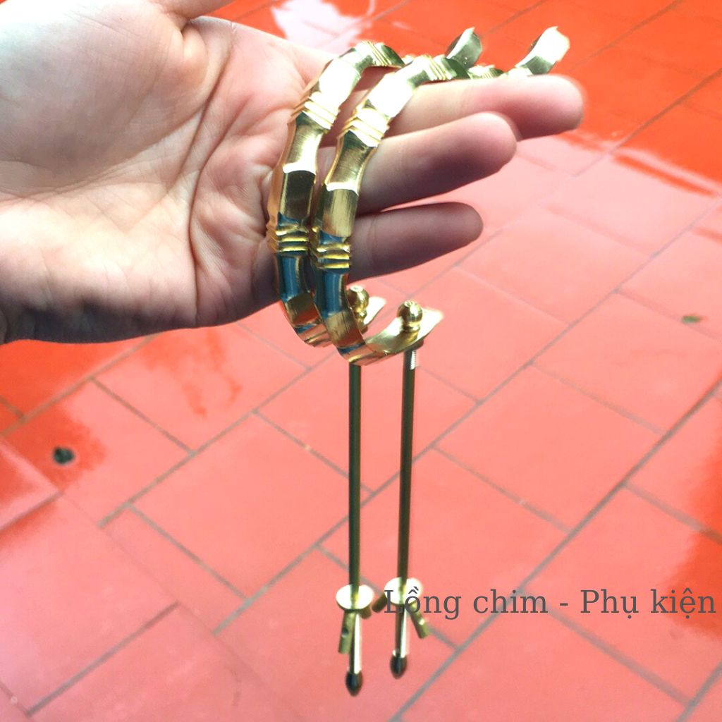 Móc treo lồng chim Móc treo lồng chim Chào mào, Chòe, Mi,.. chất liệu đồng đẹp
