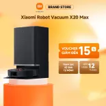 Robot hút bụi lau nhà Xiaomi Robot Vacuum X20 Max BHR9220EU | Lực hút 8000Pa | Pin 5200mAh | Trạm sạc đa nhiệm