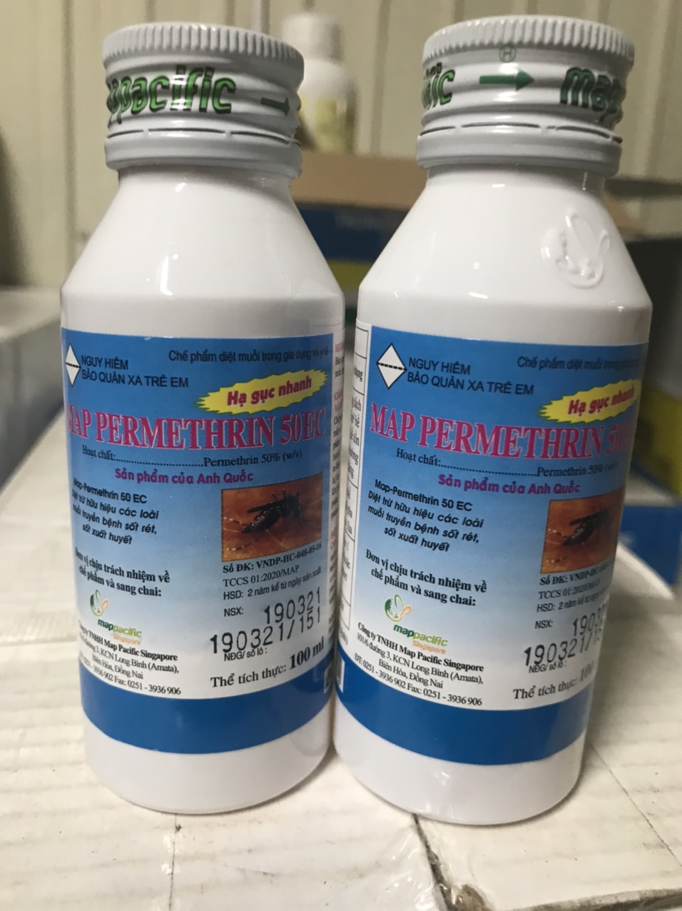 Thuốc diệt muỗi phòng sốt xuất huyết Map permethrin 50ec diệt muỗi anophen phòng sốt xuất huyết hiệu quả