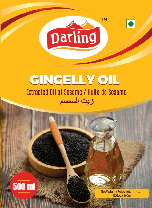 dầu mè Ấn Độ Sesame oil - Darling Sesame Oil - Indian Sesame oil -  Dầu mè Darling Gingely Oil - Til ka Tail  (500g)