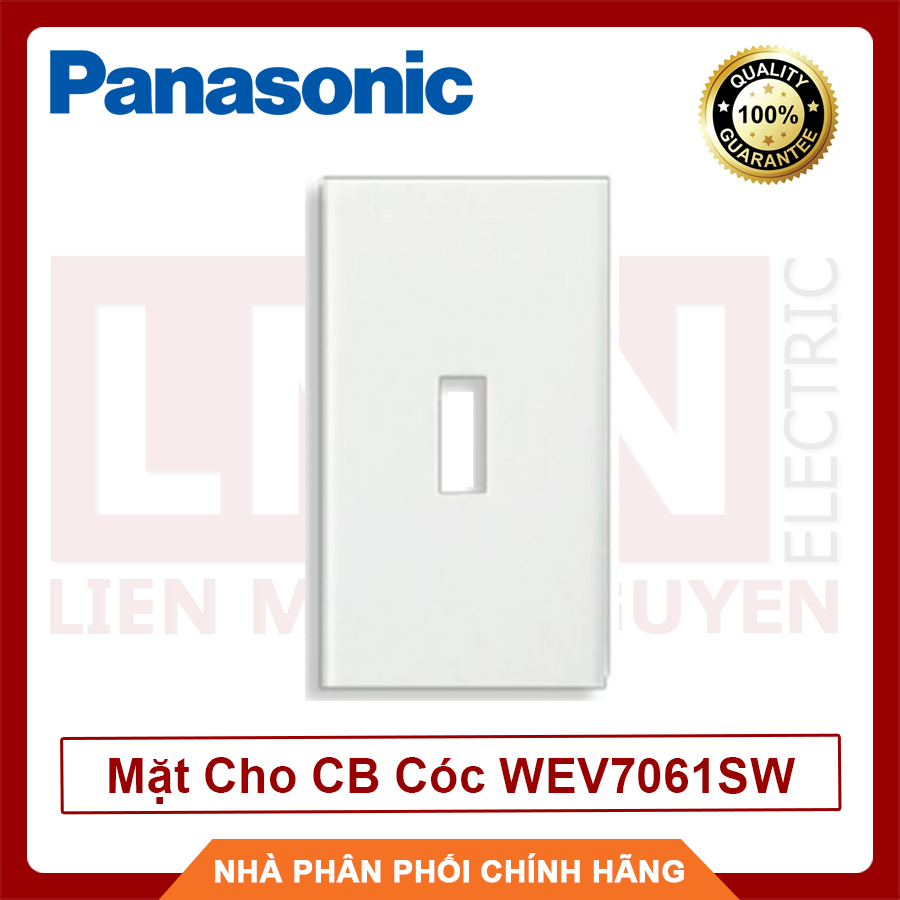 Panasonic mặt cho cb cóc wev7061sw wide - hàng chất lượng - bh 12 tháng