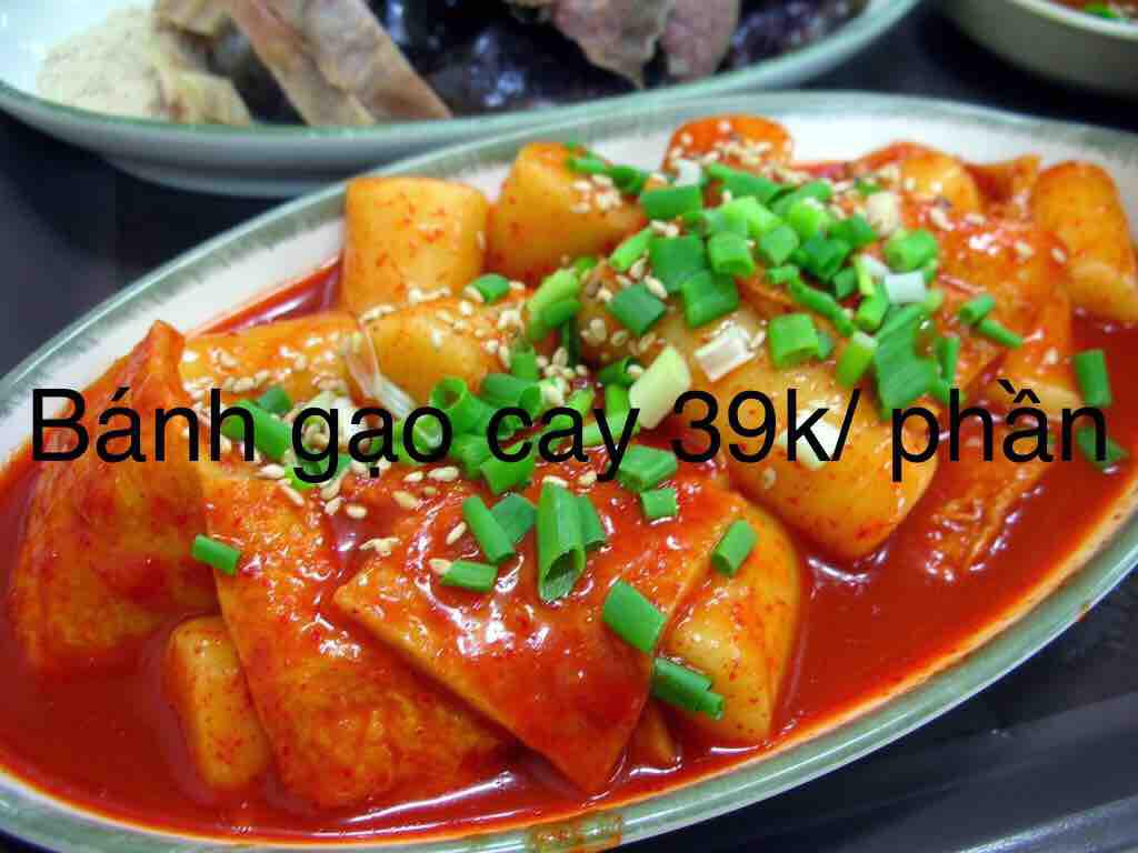 [HCM](Chát riêng để giao hàng) bánh gạo cay hàn quốc