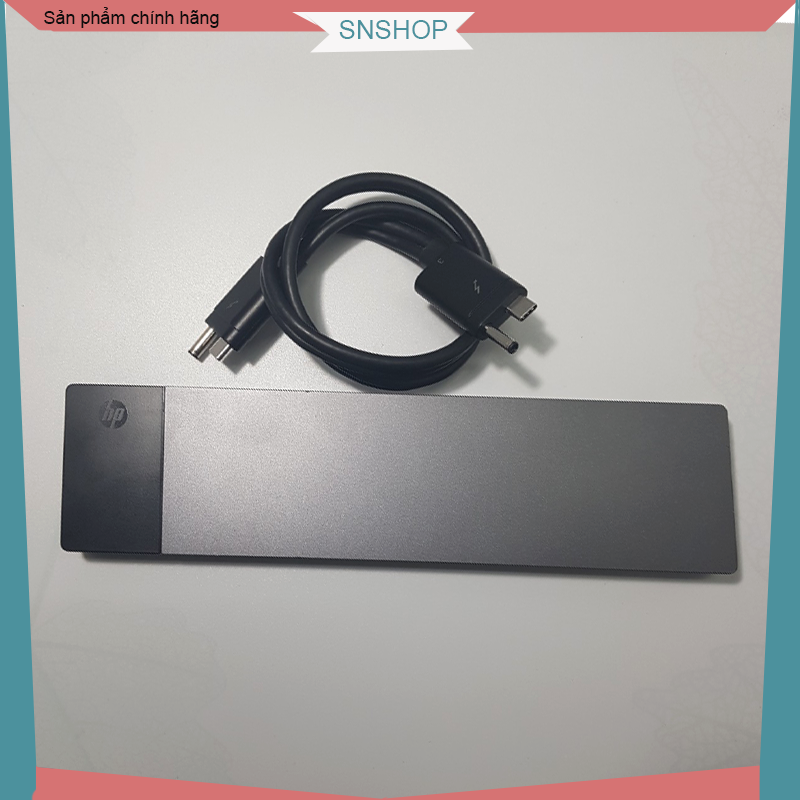 HP Elite Thunderbolt 3 CX01 Docking Station USB-C mở rộng cổng kết nối, xuất 2 màn hình 4k hoặc 3 màn full HD cho Laptop