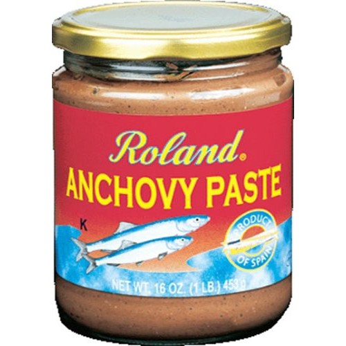Pa tê cá cơm hiệu Roland Anchovy Paste - Xuất xứ Tây Ban Nha 453gm