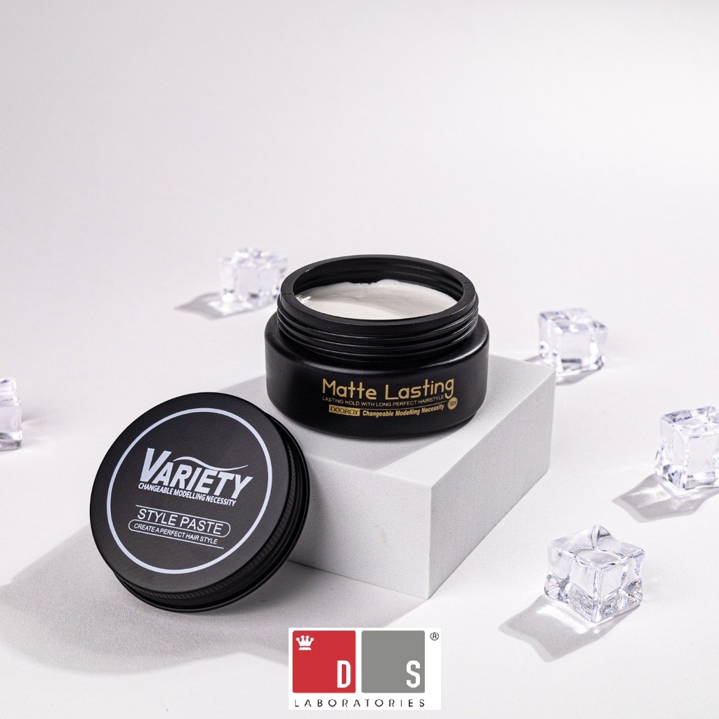  Sáp vuốt tóc nam VARIETY MATTE LASTING 100g Mùi hương nam tính tạo kiểu dễ dàng wax vuốt tóc tạo kiểu giữ nếp 