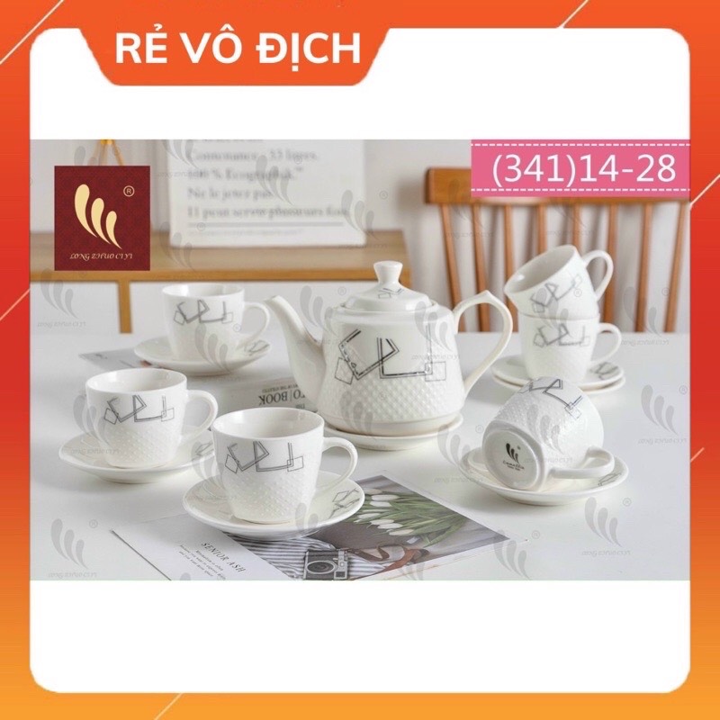 Bộ ấm chén - siêu rẻ - camellia hàn quốc cao cấp