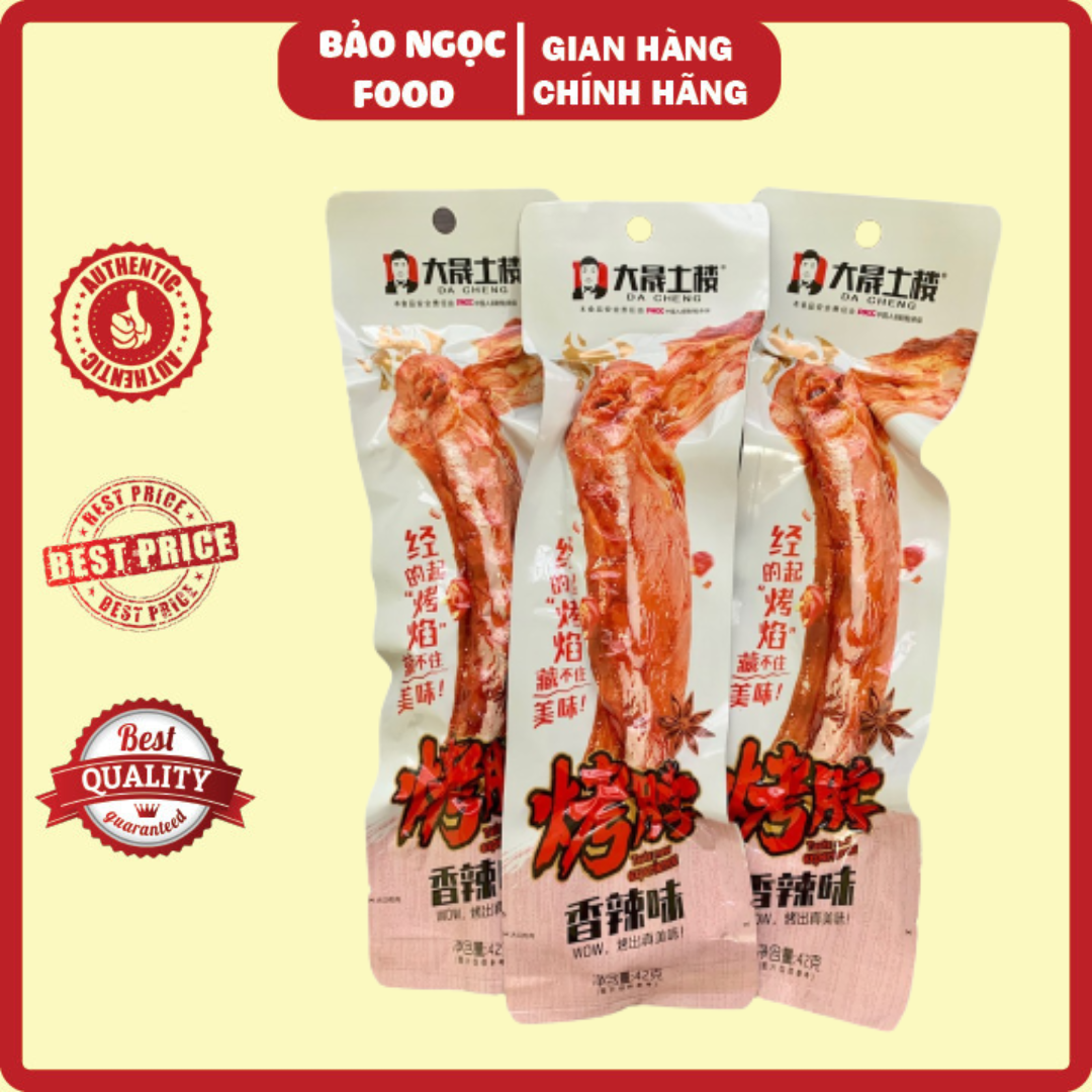 Cổ vịt cay trung quốc ăn liền đặc biệt loại 42 gam siêu to siêu ngon