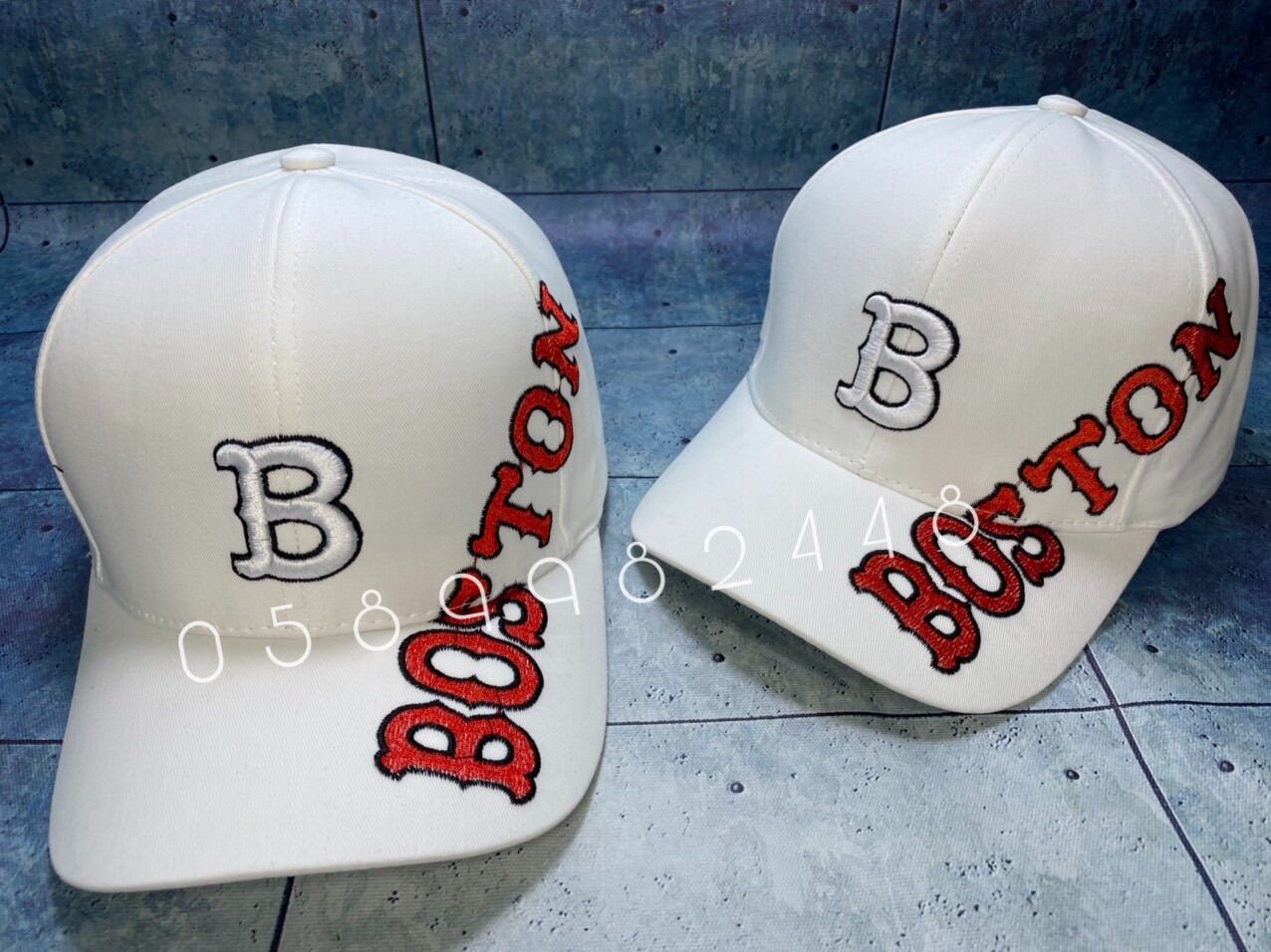 Nón MLB Boston Red Sox White Navy 3ACP3303N43NYS