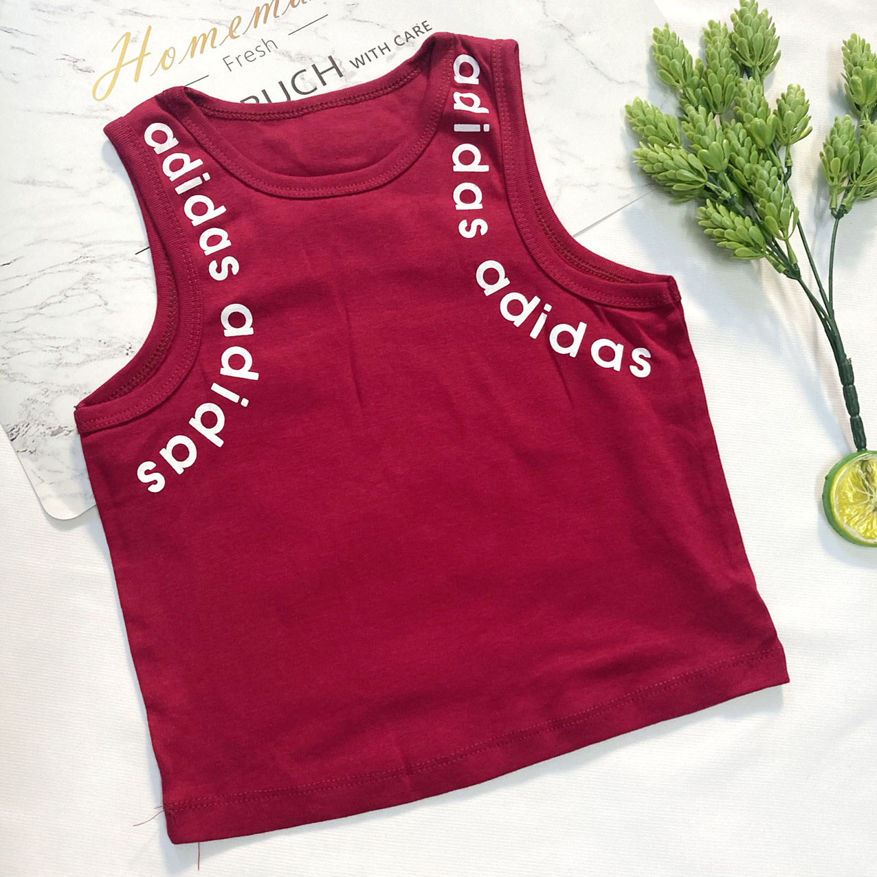 Áo Thun sát nách Nữ fom ôm freesize từ 30-40kg chất Borip dáng croptop in chữ - TOP29