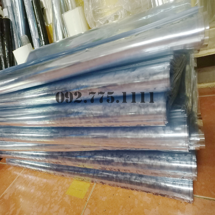 Tấm nhựa PVC dẻo (khổ 1.4m x dày 0.5mm) đa công dụng| Tam nhựa deo trong | Man cao su dẻo