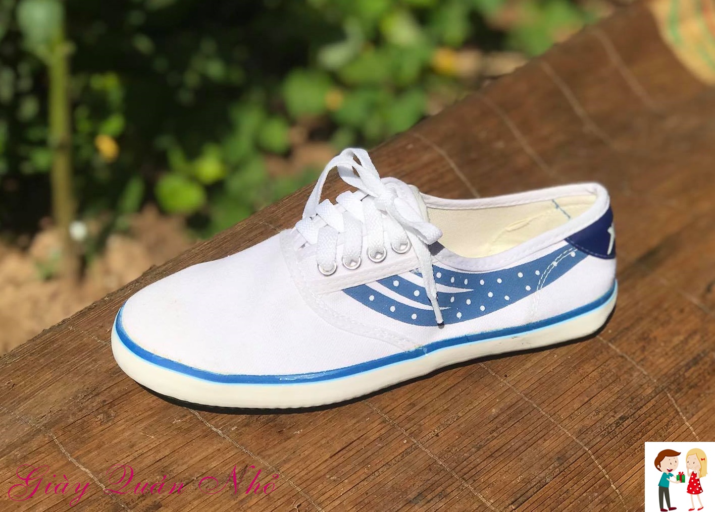 Giày ba ta thành phát LH-01, vải bạt, đế chống trơn, phù hợp với hoạt động thể thao, lao động, giá rẻ; size 38-43 (màu trắng)